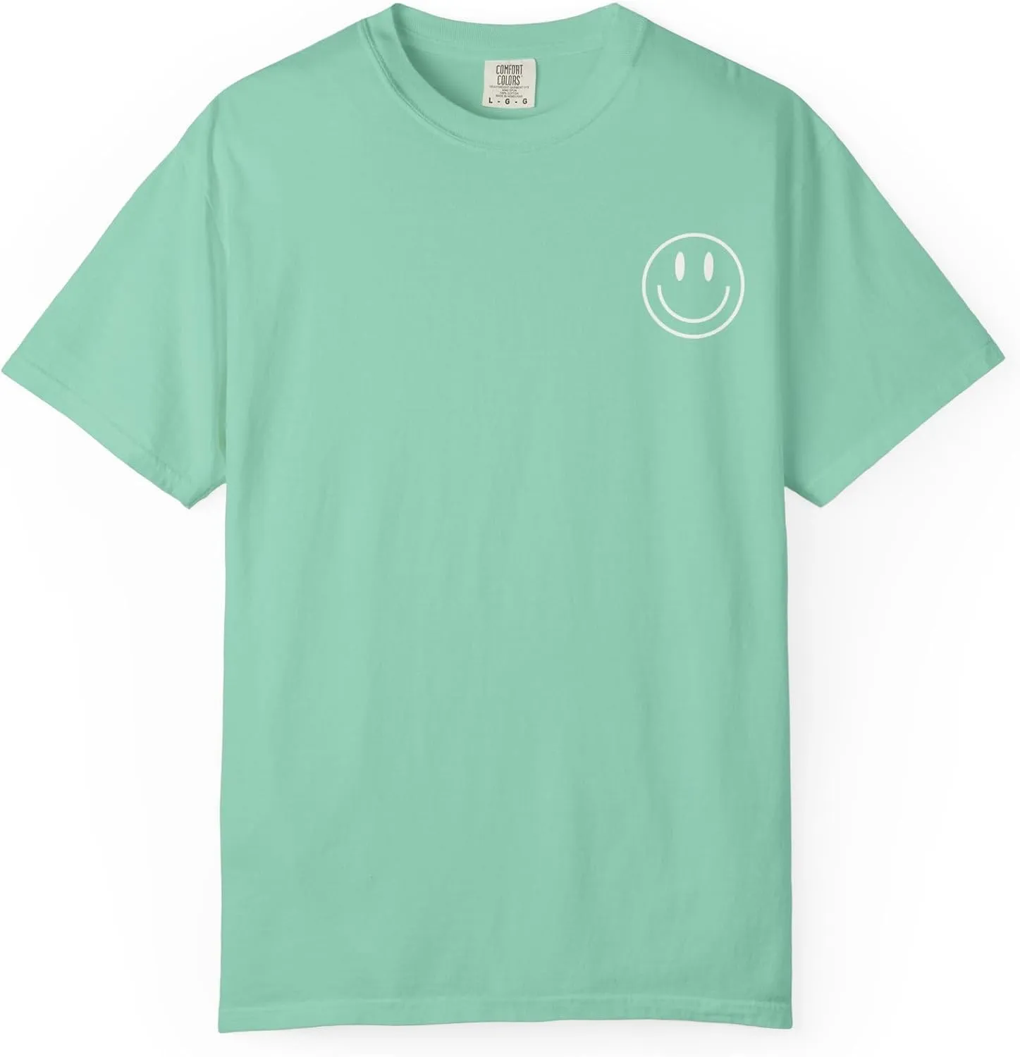 Comfort Colors Living Proof of a Loving God Shirt, Trendy Bible Verse Shirt, Oversized Jesus Tee, Smiley Face Summer T-Shirt