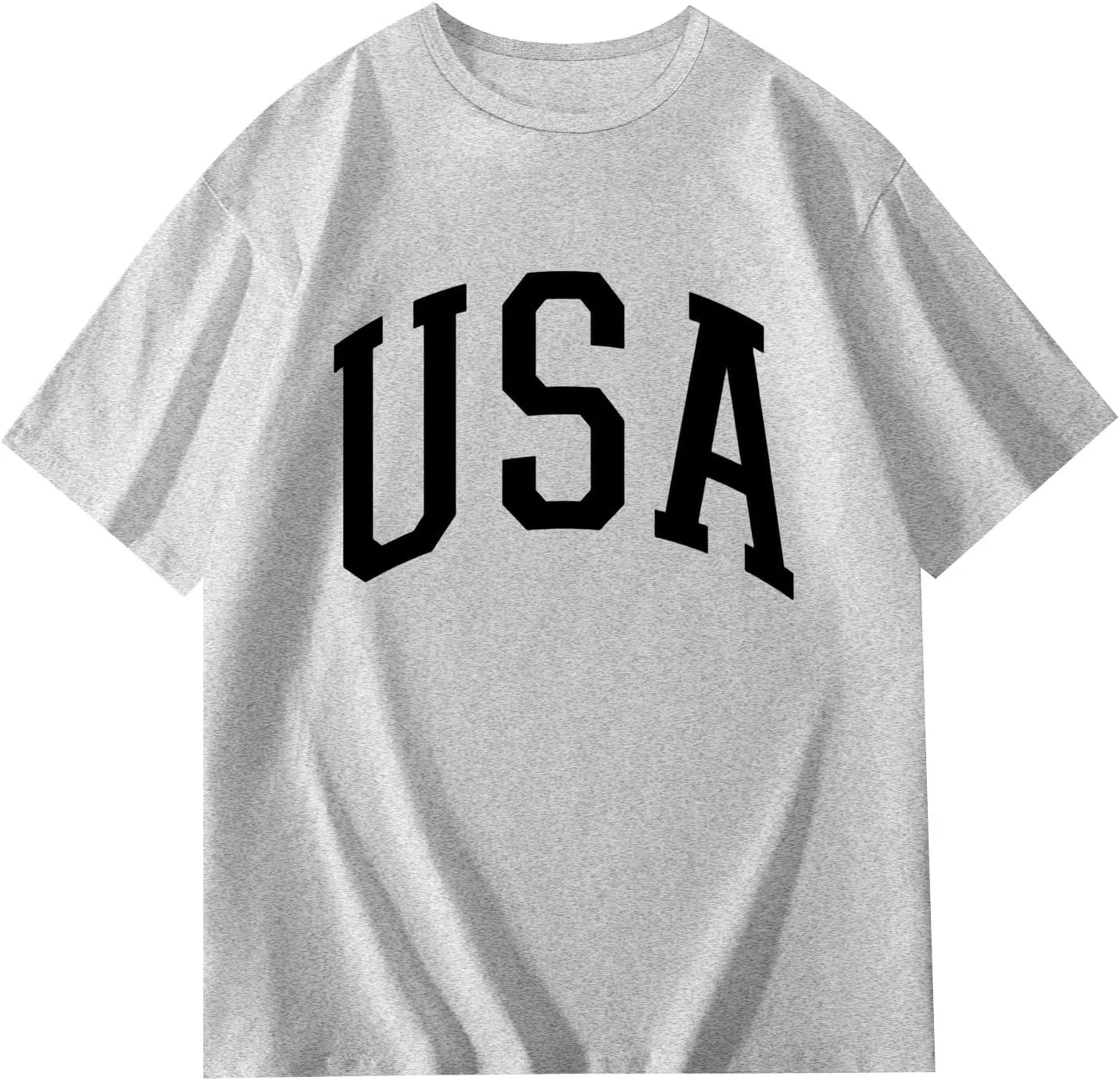 Girls Casual Short Sleeve Graphic T Shirts Kids Summer Tops Vintage Crewneck Loose Basic Tees 5-14 Years