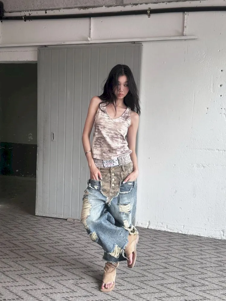 Glitter Slimming Vest Beaded Camisole【s0000008502】