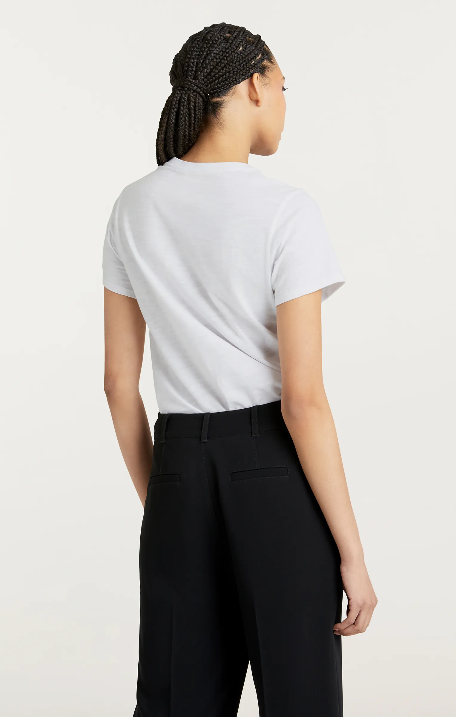 Shrunken Fringe Bonjour Tee